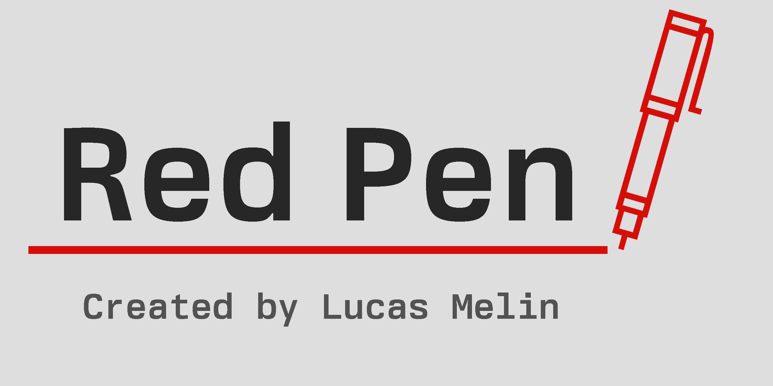 Red Pen logo